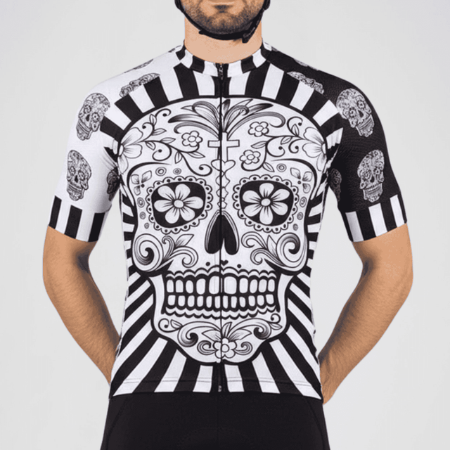 Day Of The Dead Skull Cycling Jersey