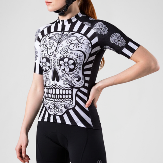 Day Of The Dead Skull Cycling Jersey