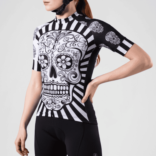 Day Of The Dead Skull Cycling Jersey