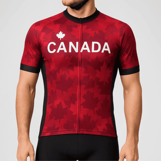 Canada Maple Leaf Cycling Jersey