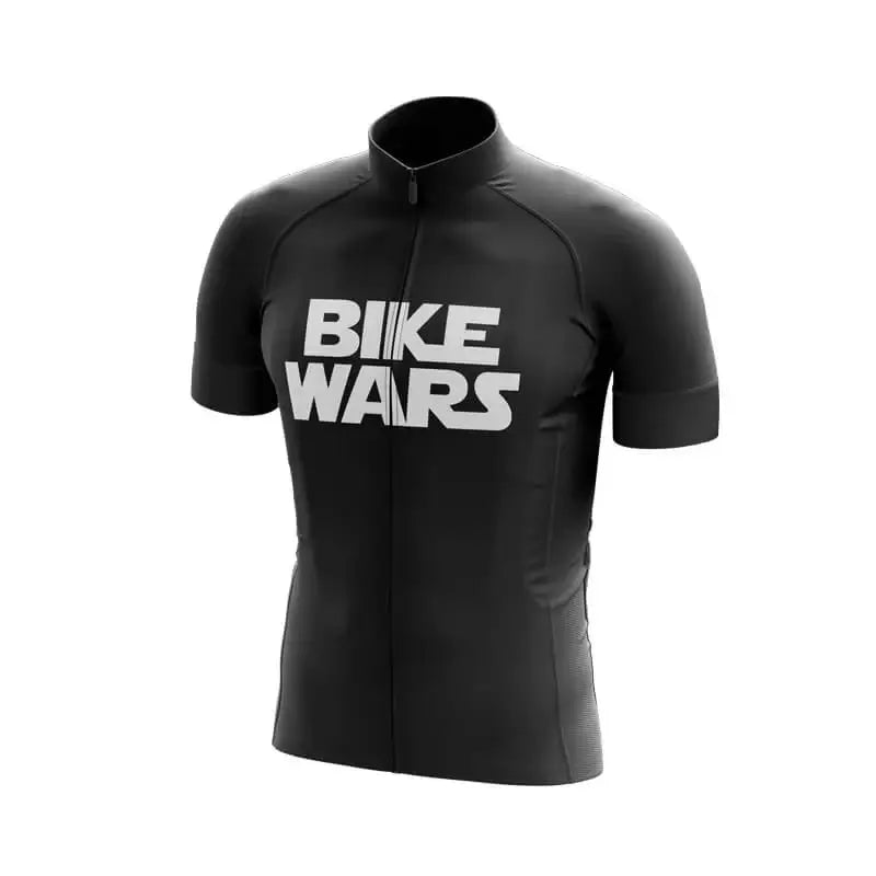Bike Wars Cycling Jersey, Black (Star Wars Theme)