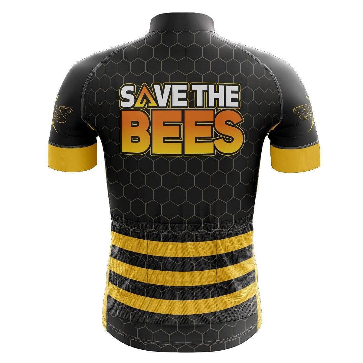 Men's Save The Bees Cycling Jersey.