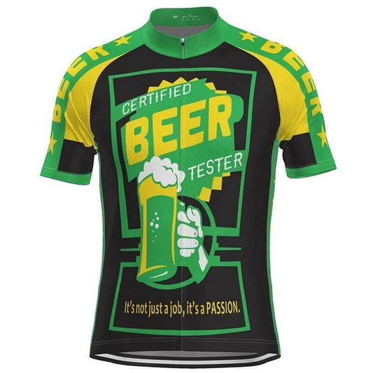 Certified Beer Tester Cycling Jersey.