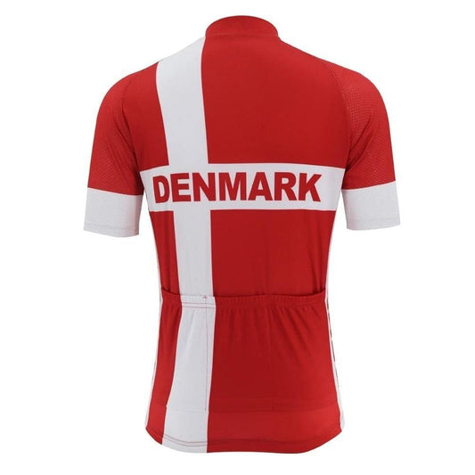 Denmark Flag Cycling Jersey.