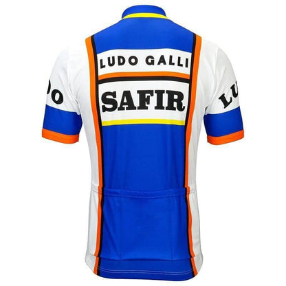 Retro Ludo Galli Safir Cycling Jersey.