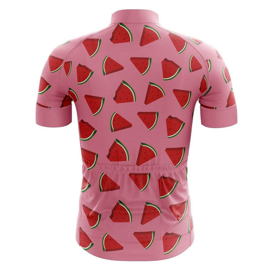 Watermelon Slice Cycling Jersey - Pink.