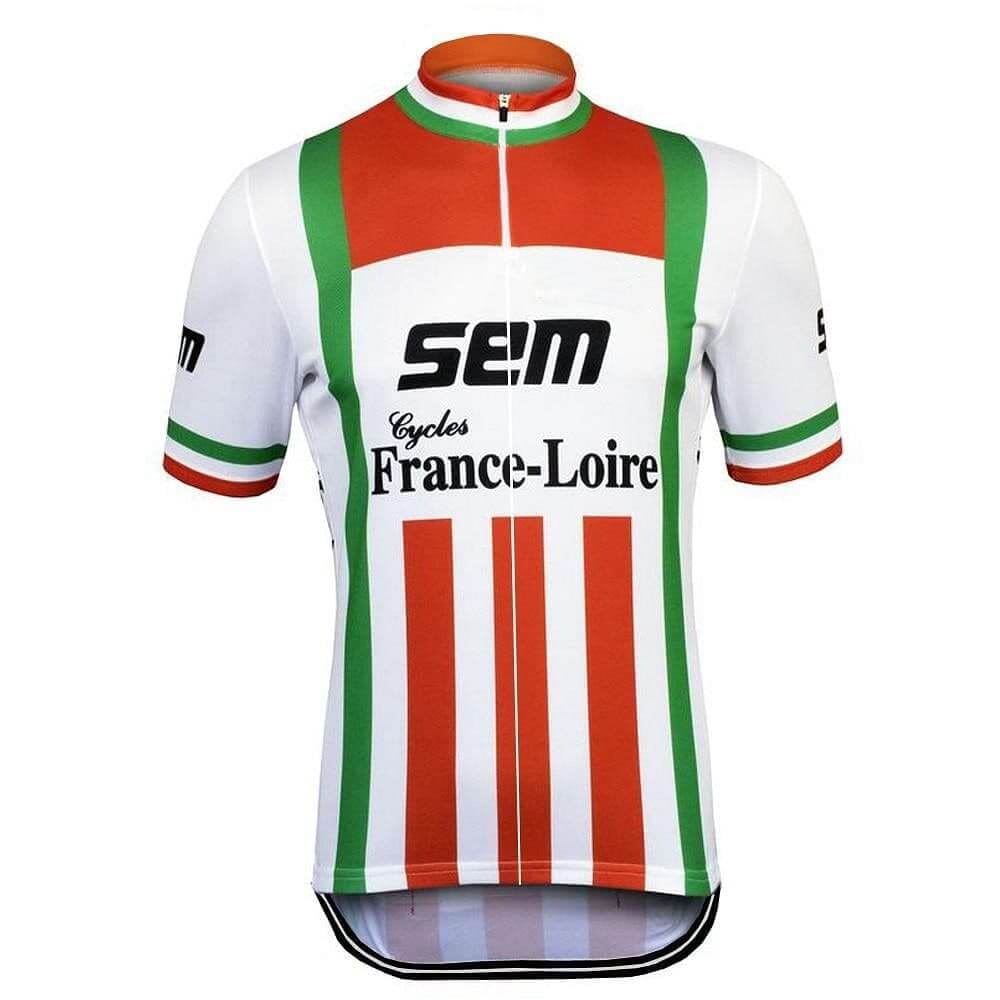 Retro Sem France-Loire Cycling Jersey.