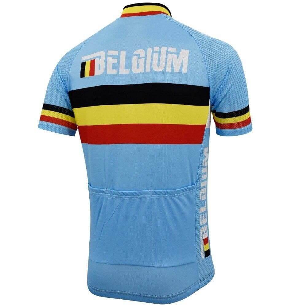 Retro Belgium Cycling Jersey.