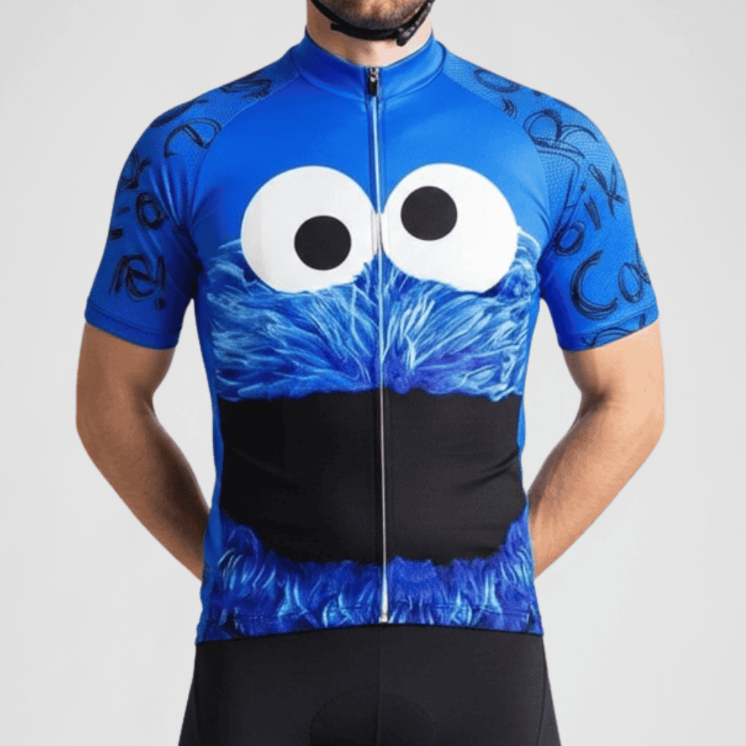 Cookie Monster - Ride, Bike, Eat Cookie! Cycling Jersey