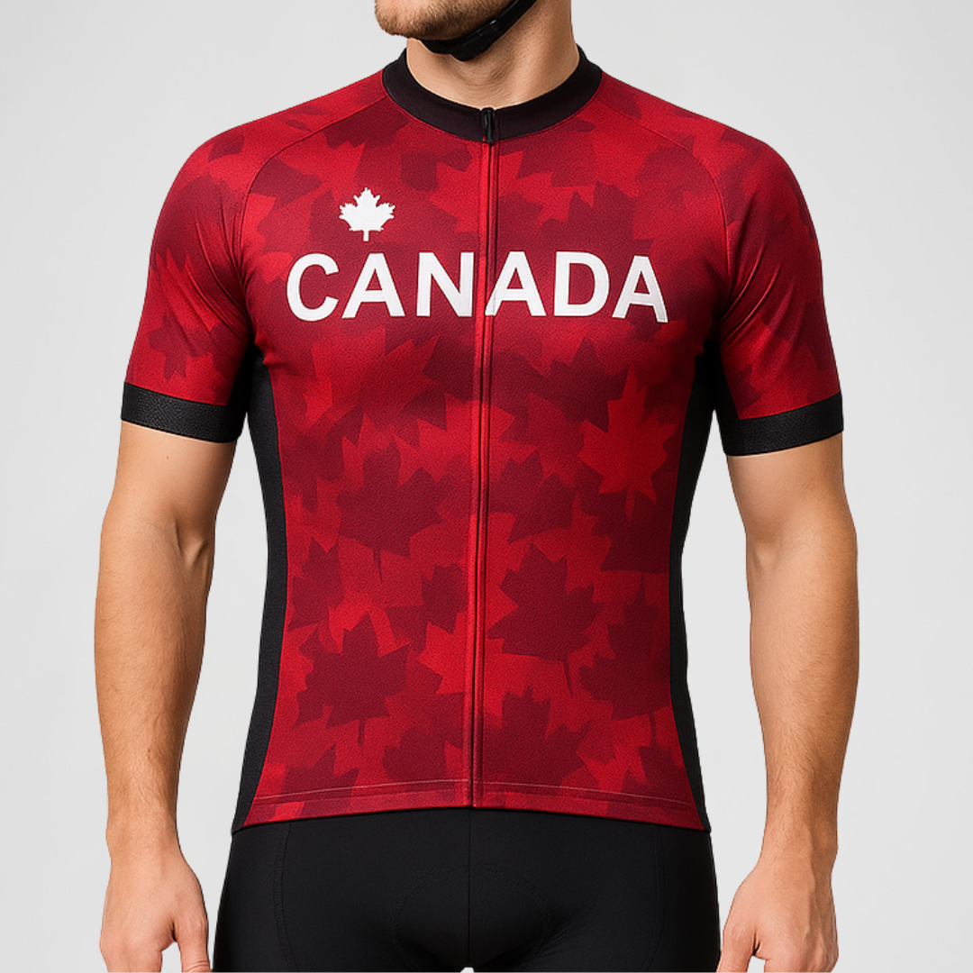 Canada Maple Leaf Cycling Jersey
