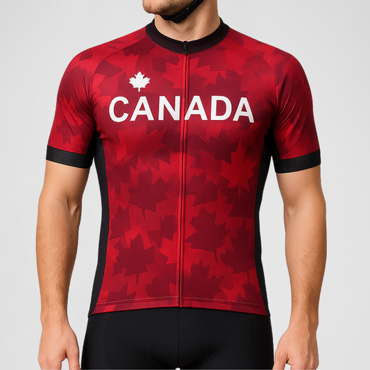Canada Maple Leaf Cycling Jersey