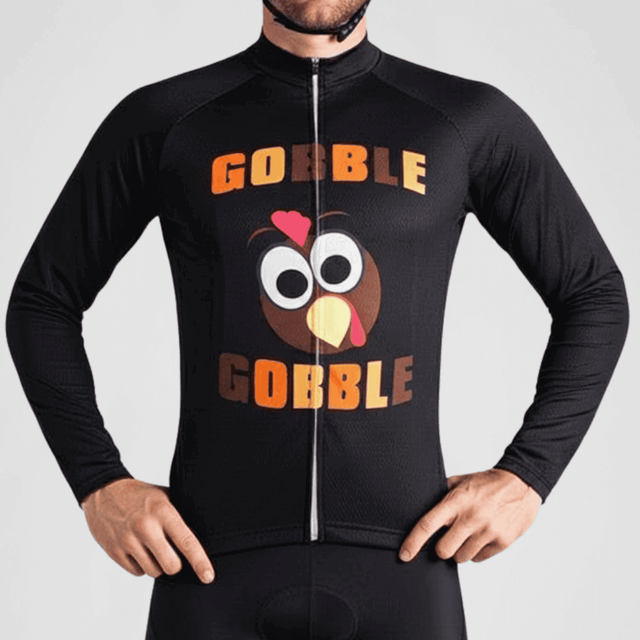 Gobble Gobble Christmas Turkey Cycling Jersey