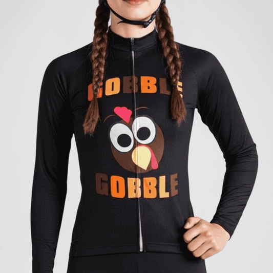 Gobble Gobble Christmas Turkey Cycling Jersey