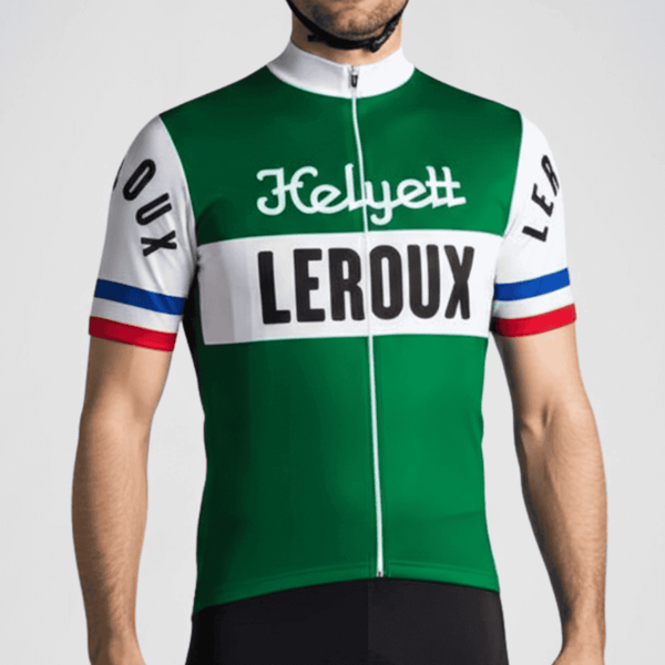 Retro Helyett Leroux Cycling Jersey