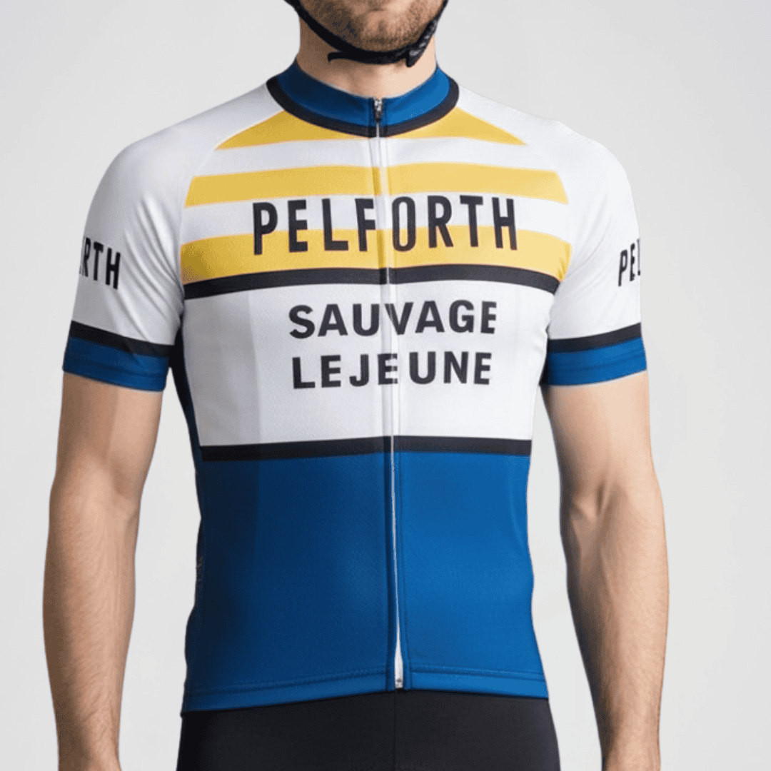 Retro Pelforth Sauvage Lejeune Cycling Jersey