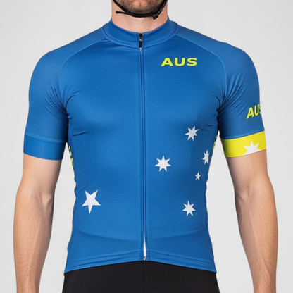 Australia Cycling Jersey (Blue)