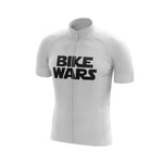 Bike Wars Cycling Jersey, White (Star Wars Theme)