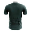 Load image into Gallery viewer, GG BASICS | Green With White Collar Cycling Jersey