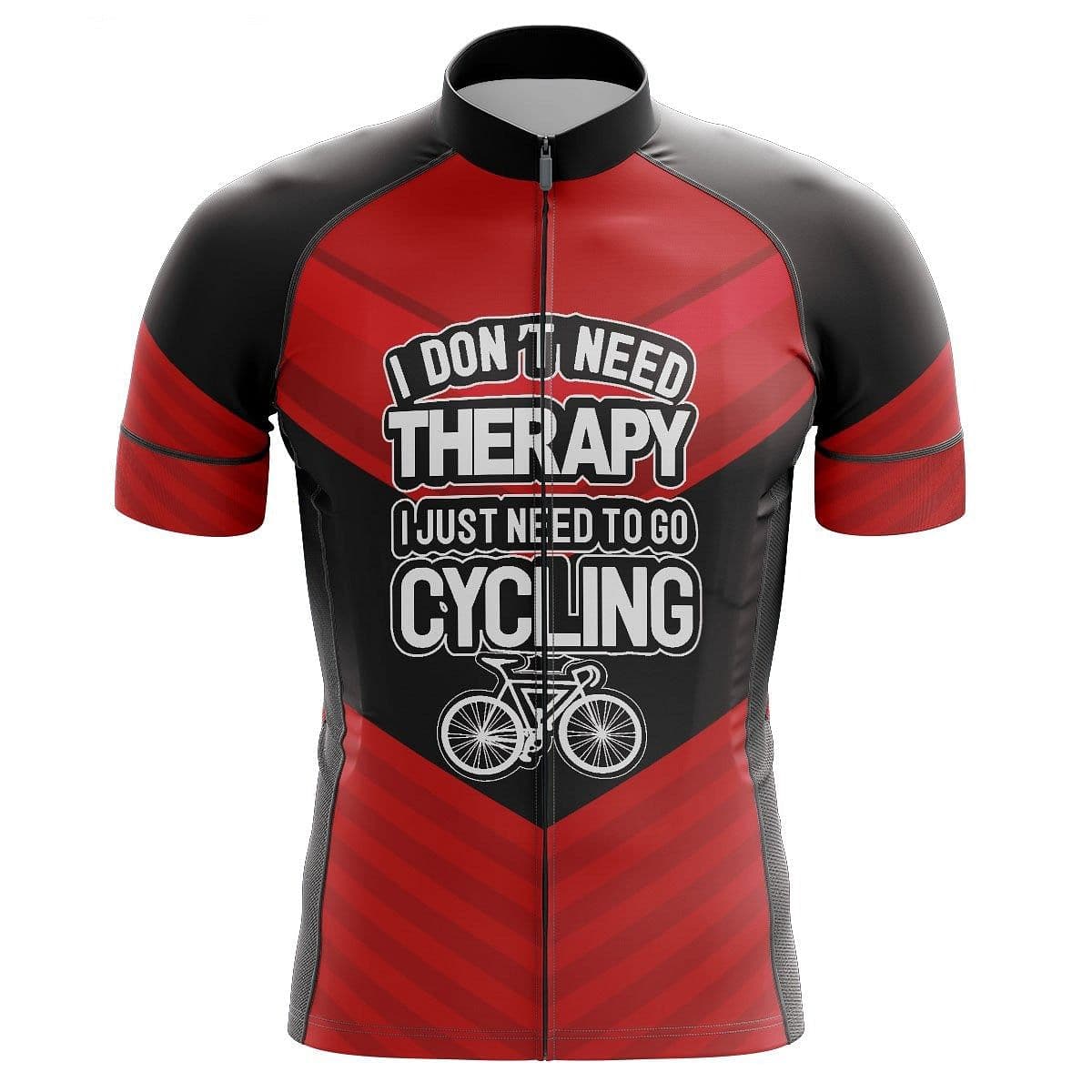 Men's No Need For Therapy Cycling Jersey.