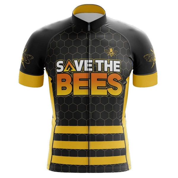 Men's Save The Bees Cycling Jersey.
