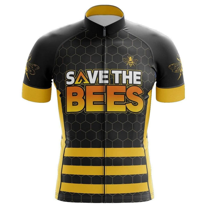Men's Save The Bees Cycling Jersey.