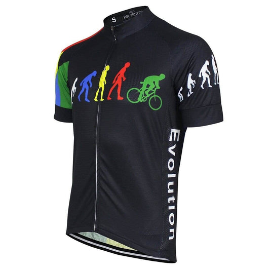 Evolution Of Man Cycling Jersey.