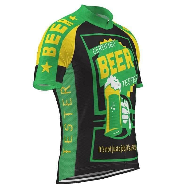 Certified Beer Tester Cycling Jersey.