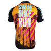 Swim Bike Run (Triathlon Inspired)  Cycling Jersey.
