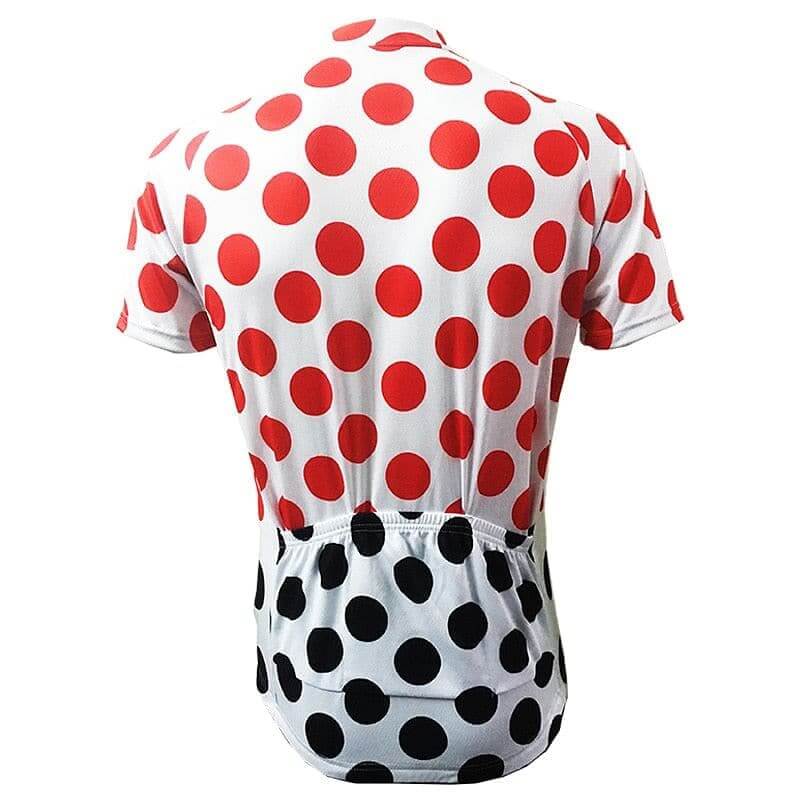 Polka Dots Cycling Jersey.