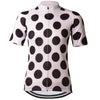 Load image into Gallery viewer, Pale Pink With Polka Dots Cycling Jersey.