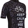Keep Calm & Ride On Cycling Jersey.