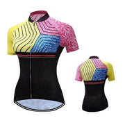 Flower Patterns Cycling Jersey.