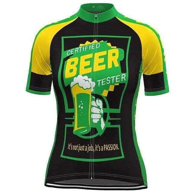 Certified Beer Tester - Women's Cycling Jersey.