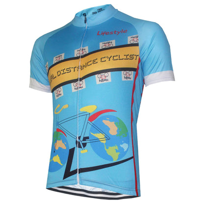 Social Distance Cyclist Cycling Jersey.