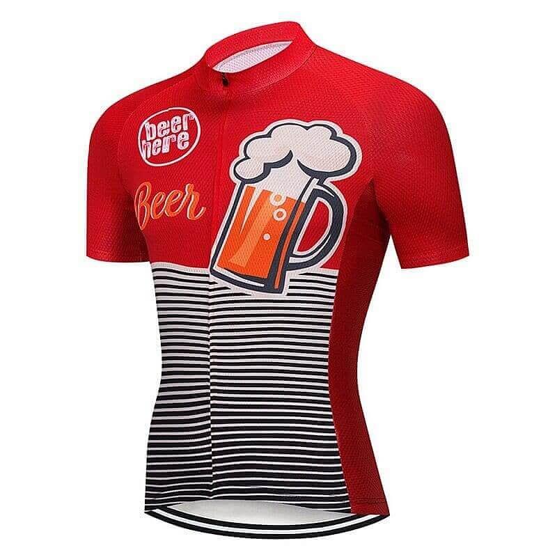 Beer Here Cycling Jersey.