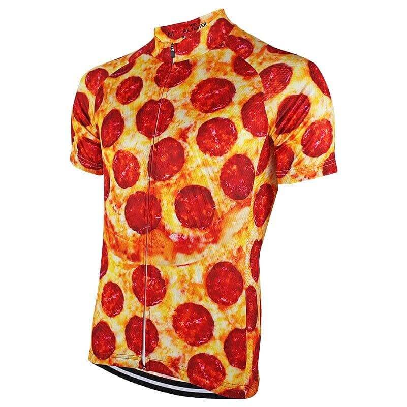 Pepperoni Pizza Cycling Jersey.