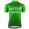 Load image into Gallery viewer, Evolution Of Man Cycling Jersey - Green.