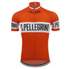 Retro San Pellegrino Cycling Jersey - Orange.
