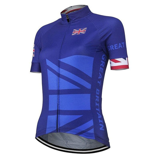 Women's Great Britain Cycling Jersey.