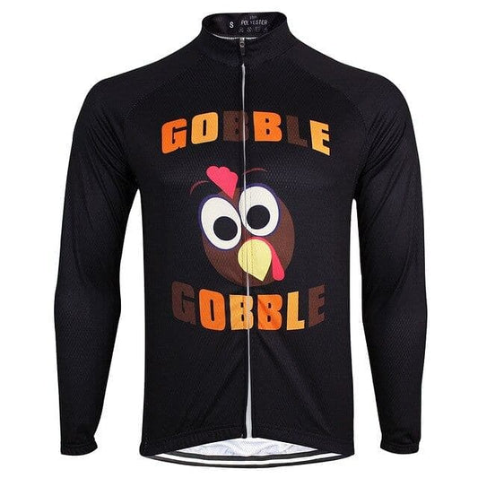 Gobble Gobble Christmas Turkey Cycling Jersey.