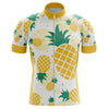 Pineapple Print Cycling Jersey.