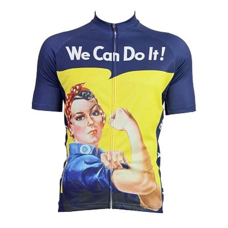 We Can Do It - Purple Cycling Jersey.