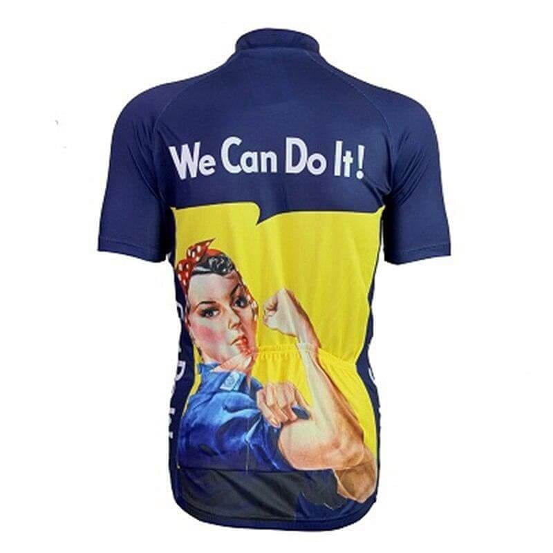 We Can Do It - Purple Cycling Jersey.