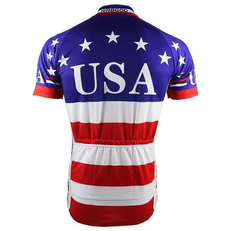 USA Flag Cycling Jersey.