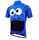 Cookie Monster - Ride, Bike, Eat Cookie! Cycling Jersey.