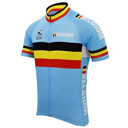 Retro Belgium Cycling Jersey.